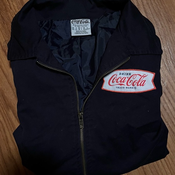 Authentic Coca-Cola jacket zip up jacket - Picture 6 of 6